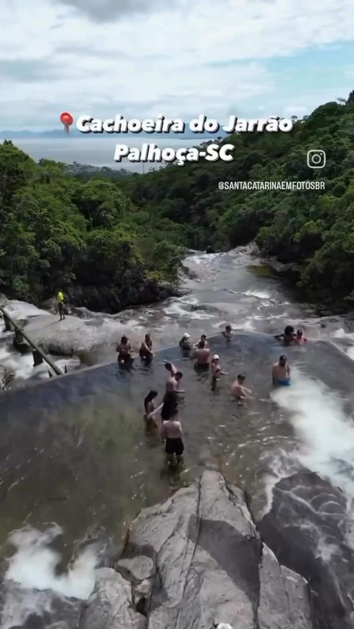 Brisas Do Oceano,50 Metros Do Mar Lägenhet Palhoça Exteriör bild